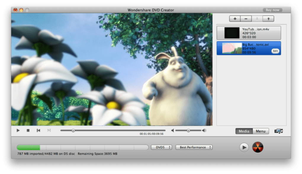 how to use wondershare dvd creator for mac